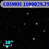 COSMOS J100028.79+013138.6