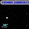 COSMOS J100039.71+013141.1