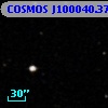 COSMOS J100040.37+013143.8