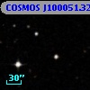 COSMOS J100051.32+013139.8