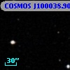 COSMOS J100038.90+013138.4