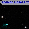 COSMOS J100037.72+013135.5
