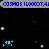 COSMOS J100037.41+013135.9