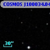 COSMOS J100034.04+013137.2