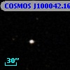 COSMOS J100042.16+013136.8