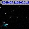 COSMOS J100022.18+013134.8