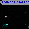 COSMOS J100039.22+013134.5