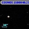 COSMOS J100040.23+013134.4