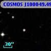 COSMOS J100049.48+013132.1