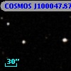 COSMOS J100047.87+013131.4