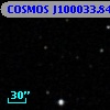 COSMOS J100033.84+013133.5