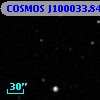 COSMOS J100033.84+013127.9