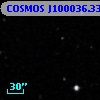 COSMOS J100036.33+013124.8