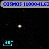 COSMOS J100041.62+013126.0
