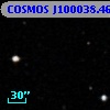COSMOS J100038.46+013126.4