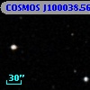 COSMOS J100038.56+013125.2