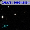 2MASS J10004983+0131129