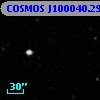 COSMOS J100040.29+013125.1