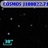 COSMOS J100022.71+013123.1