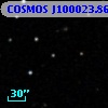 COSMOS J100023.86+013117.6
