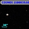COSMOS J100039.80+013120.3