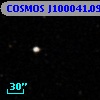 COSMOS J100041.09+013118.6