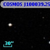 COSMOS J100039.25+013119.3