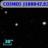 COSMOS J100047.92+013117.3