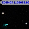 COSMOS J100038.00+013112.3