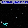 COSMOS J100027.63+013109.6