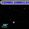COSMOS J100032.84+013104.7