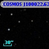 COSMOS J100022.62+013104.9