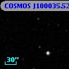 COSMOS J100035.52+013104.8