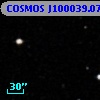 COSMOS J100039.07+013104.8