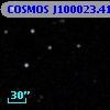 COSMOS J100023.41+013102.7