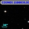 COSMOS J100038.95+013101.5