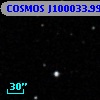 COSMOS J100033.99+013100.6