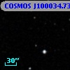 COSMOS J100034.73+013100.9