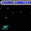 COSMOS J100022.89+013100.0