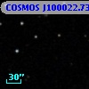 COSMOS J100022.73+013059.0