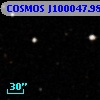 COSMOS J100047.98+013058.0