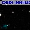 COSMOS J100049.02+013059.5