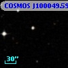 COSMOS J100049.59+013059.9