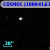 COSMOS J100041.67+013057.2