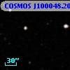 COSMOS J100048.20+013057.0