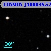 COSMOS J100038.52+013054.0
