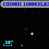 COSMOS J100035.02+013050.4