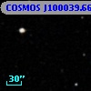 COSMOS J100039.66+013050.8