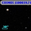 COSMOS J100039.71+013046.2