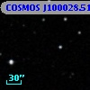 COSMOS J100028.51+013050.3